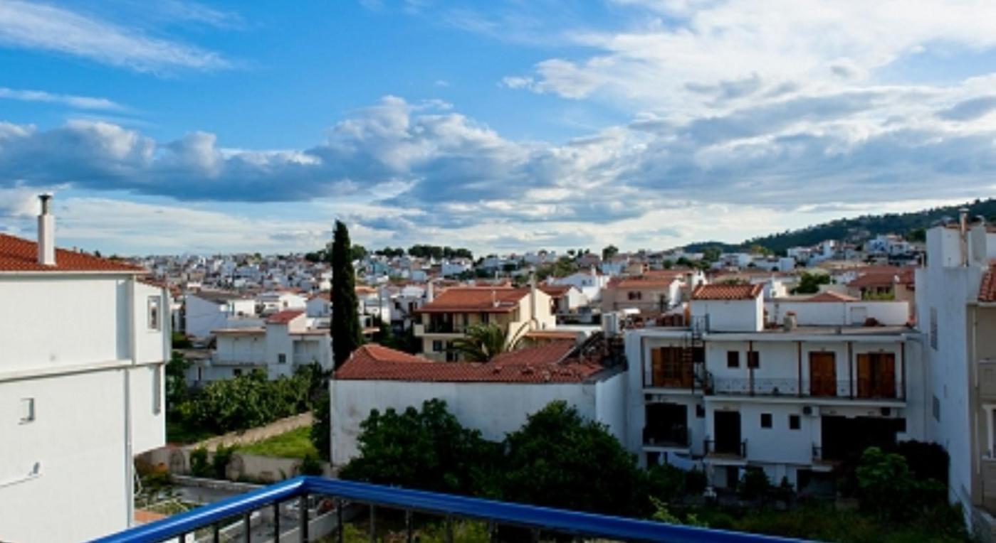 Syraina Apartments Szkiáthosz Kültér fotó